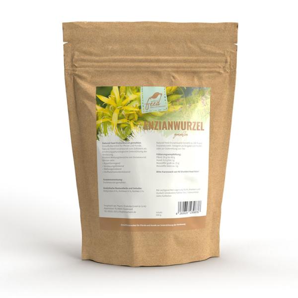 Natural Feed Enzianwurzeln gemahlen