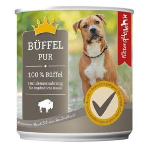 Büffel pur - Hundenassnahrung für empfindliche Hunde - Premium-Qualität aus Deutschland
