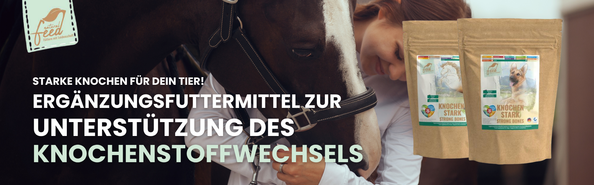 Knochenstark für Pferd und Hund zur Unterstützung der Gelenke